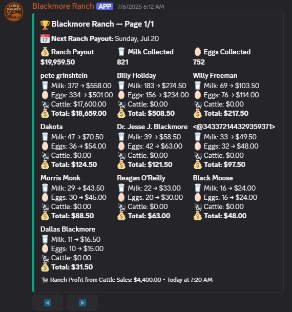 Ranch Manager Bot - Herding Queue Interface