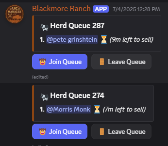Ranch Manager Bot - Herd Logs